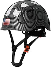 Carbon Fiber Pattern Hard Hats - Construction OSHA Approved Hard Hat,ANSI Z89.1 Type 1 Class C Adjus