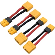 1Pairs XT60H XT60 to XT90 Female Male Adapter with 12AWG 5CM/10CM/20CM Gauge Wire RC Lipo Battery Connectors Converter Adapter