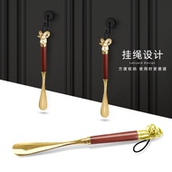 Metal Shoehorn Zodiac Metal Zinc Alloy 32cm Long Shoe Pump Hangable Lazy Wear Shoes Do Not Bend Over