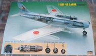 &lt;Hobby Box&gt;Hasegawa 1/32 F-86F-40軍刀機(透明限量版)