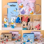 Ty-35 jy-6 disney glass pitcher set jug kettle set cute drinking teapot with glass