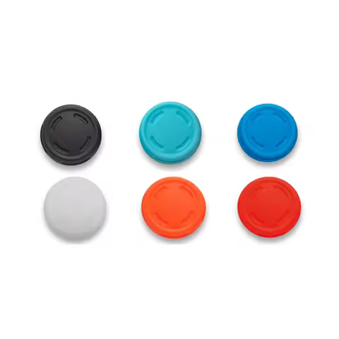 For PS5 PS4 PS3 Switch Pro Switch 2 Controller Joy-Con Rocker Cover Silicone Rubber Protective Skin 
