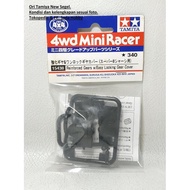 TAMIYA 15438 REINFORCED GEARS W/EASY LOCKING GEAR COVER BLACK CADATOYS