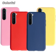 OnePlus Nord Protection Case Full Cover One Plus Nord 8 1+ Nord OnePlus Z Pure Color Soft Silicone S