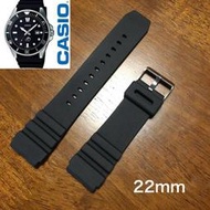 【錶帶家】『便宜超值』卡西歐 CASIO MDV106-1A 槍魚 劍魚 22mm 同款非原廠代用表帶原廠扣可延用不含表