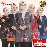 MU BAJU FESYEN WANITA DEWASA LENGAN PANJANG / JERSEY FESYEN WANITA / BAJU LENGAN PANJANG / BAJU MUSL