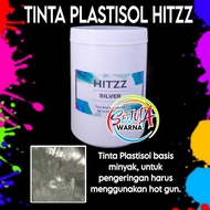 PLASTISOL HITZZ SILVER INK 1KG