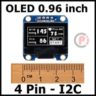 OLED 0.96 inch 4 Pin I2C IIC LCD 128x64 0.96" Display White White