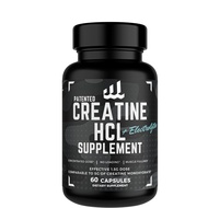 Creatine HCL Capsules 50 Serv/1.5G Clinical Dose Creatine Pills (Hydrochloric Acid) High Absorption 