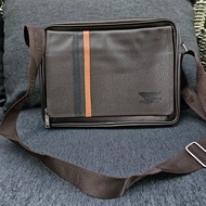 กระเป๋าสะพายข้างแนวนอน หนังPU งานเนียบ แบรนด์แท้ WOLVES ORIGINAL100% งานผลิตในไทย