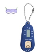 Button Battery Tester, Keychain Pocket Portable and  Battery Tester to Check Remaining Battery Power