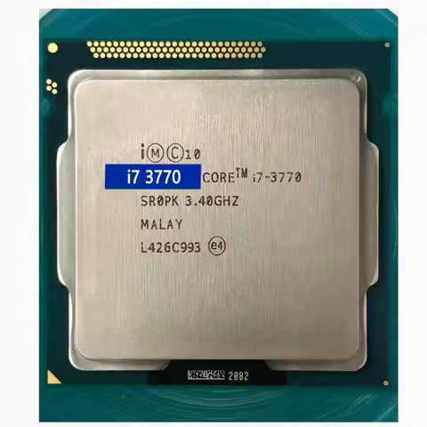 Intel Core i7-3770 3.4 GHz Used Quad-Core Eight-Thread CPU 8M 77W LGA 1155 New And Spot Inventory Gu
