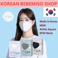 Made in Korea ETIQA NEW AIRLITE SQUARE KF94 Mask(40pieces)
