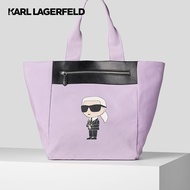 KARL LAGERFELD - K/IKONIK 2.0 KARL ZIPPED POCKET SHOPPER 230W3015 กระเป๋าผ้า