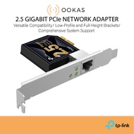 TP-LINK TX201 2.5 Gigabit PCIe Network Adapter (2.5G Internet Access / NAS Connection / Host Server 