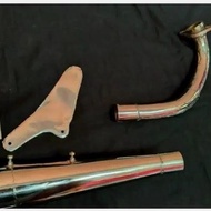 Original YAMAHA RS100 RX100 STANDARD RACING EXHAUST