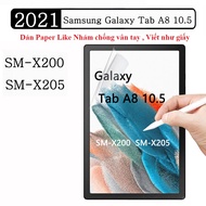 Paper Like Film Screen Protector For Samsung Galaxy Tab A8 10.5 inch 2021 - Matte sticker does not a