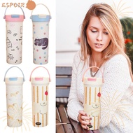 ESPOIR1 Thermal Cup, 600ml with Handle Vacuum Cup,  Easy To Carry Leakproof Large Capacity Insulated