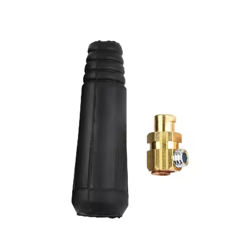 Welding Cable Panel Connector DKJ10 25 DKJ10-25 Euro Quick Fit For TIG Welders And Plasma Cutting Po