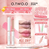 O.TWO.O Lip Balm Vaseline Lips Care  Moist Color Changing Balsem Bibir 4 Warna