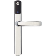 Yale Conexis L1 Smart Keyless Door Handle for Home Security, Remote Lock/Unlock, App Control, Chrome Finish [BSI Approve