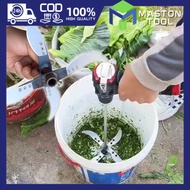 Drill-powered vegetable chopper Electric drill attachment chopper Drill vegetable shredder