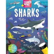 Seek and Find Sharks (Flashlight Game Book) (Hard Page Book)/Kit Elliot Seek and Find-Searchlight Bo