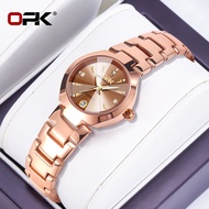 OPK Luxury Ladies Watch Waterproof 100% Imported Fashion Korean Style Luminous Rose Gold Ladies Watch