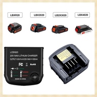 Li Battery Charger for 10.8V 14.4V 20V LBXR20 LB20 LBX20 LBX4020 Electric Drill Screwdriver ToolEU P