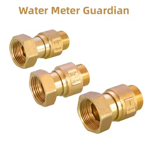 Water Meter Check Valve Vertical Household Anti-backflow 1 ⁄ 2 ", 3 ⁄ 4 "1" Brass Horizontal Check V