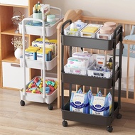 3-Tier Multipurpose Trolley with Wheels / Hana Trolley 3-Tier with Wheels