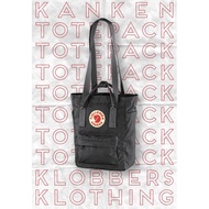 [Ready Stock] Fjällräven Kånken Totepack Mini Black