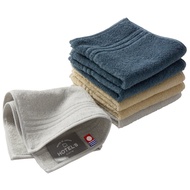 Imabari Certified Towels hiorie HOTEL'S 3-Piece Towel Set - 100% Cotton, Highly Absorbent, Durable, 