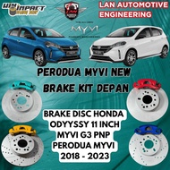 BRAKE DISC HONDA 11 INCHI + DISC LUBANG PNP MYVI G3 SAHAJA