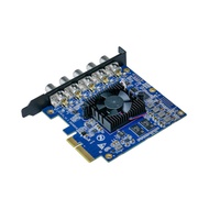 AVMATRIX VP51 5-Channel 3G-SDI PCIe 1080p60 Capture & Playback Card with 24-Hrs Continuous Operation