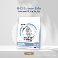 BEAST B42 Beauty Skin Kibble Natural Super-Premium untuk Kucing (Kibble Kecantikan Bulu) 1.5kg