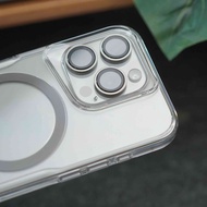 Ốp lưng chống sốc trong suốt chống ố vàng cho iPhone 12 13 14 15 Pro Max hiệu Likgus CANDY - Nút bấm