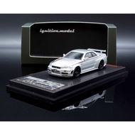 [M.A.S.H] IG 1/64 Nismo R34 GT-R Z-tune Silver IG3840