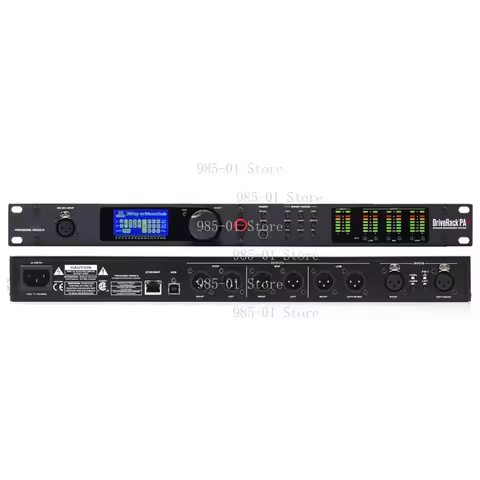 Professional DBX PA2 DriveRack 2In6Out Digital Audio Processor, Loudspeaker Management System for Li