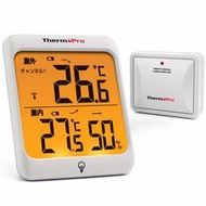 【北歐生活】缺貨 ThermoPro TP-63 無線室內外溫度計 室內濕度計 數位LCD大畫面