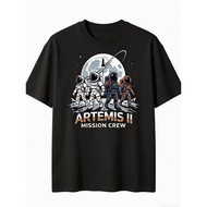 Artemis Ii Space Sport T-Shirt, Athletic Space Design, Casual Gym Workout Tops
