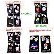 SoftCase Silicon Picture 3 Motif Samsung Galaxy Tab S 8.4inch SM-T700 T705