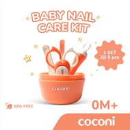 COCONI Baby Hygiene Care Kit Nail Clipper Set with Baby Ear Cleaner