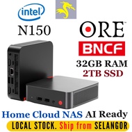 ORE BNCF B01 Intel N150 Windows Mini PC 32GB DDR4 RAM 2TB NVME SSD PC Gaming PC Computer Desktop