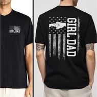 Girl Dad T-shirt, Proud Dad of Girl Shirt, Father's Day Gift from Daughter, Gift for Dad,Dad Tee, Fa