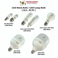 LED STICK LED 10W/15W [ E27 / PLC G24 ] LED Stick Bulb Light LED Ceiling Light Mentol LED downlight 