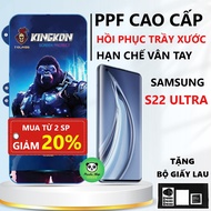Samsung S22 ULTRA premium full screen PPF screen protector, restores scratches - Panda