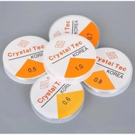 Elastic Rubber String - Transparent Elastic Crystal Tec Rope - Elastic String Material for Making Br
