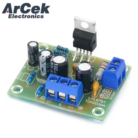 LM1875T Mono Boom Level Power 30W Amplifier Board Speaker Power Amplifier PCB Production DIY Kit LM1