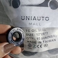 OIL SEAL TC 12 26 7 ORIGINAL 100% NBR 12x26x7